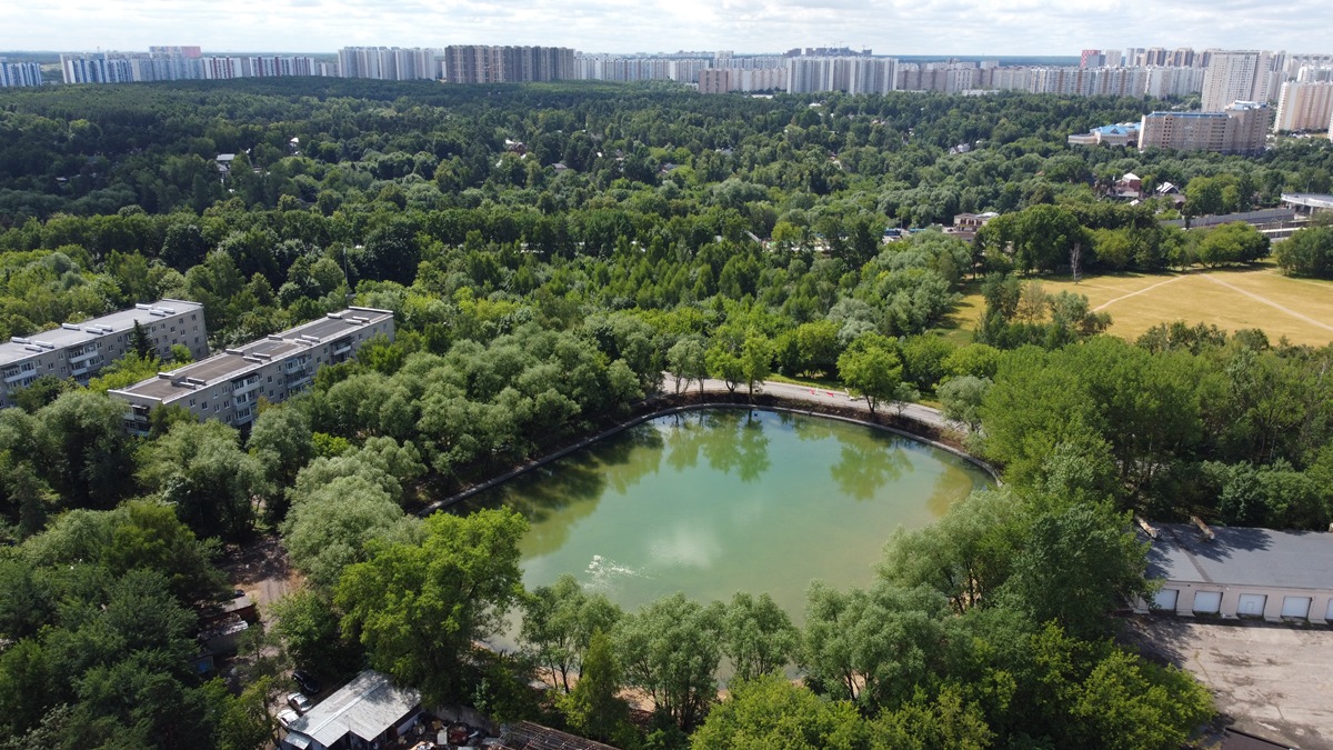 В Ново-Переделкино завершилось благоустройство пруда «Лазенки» - ГУП  Мосводосток